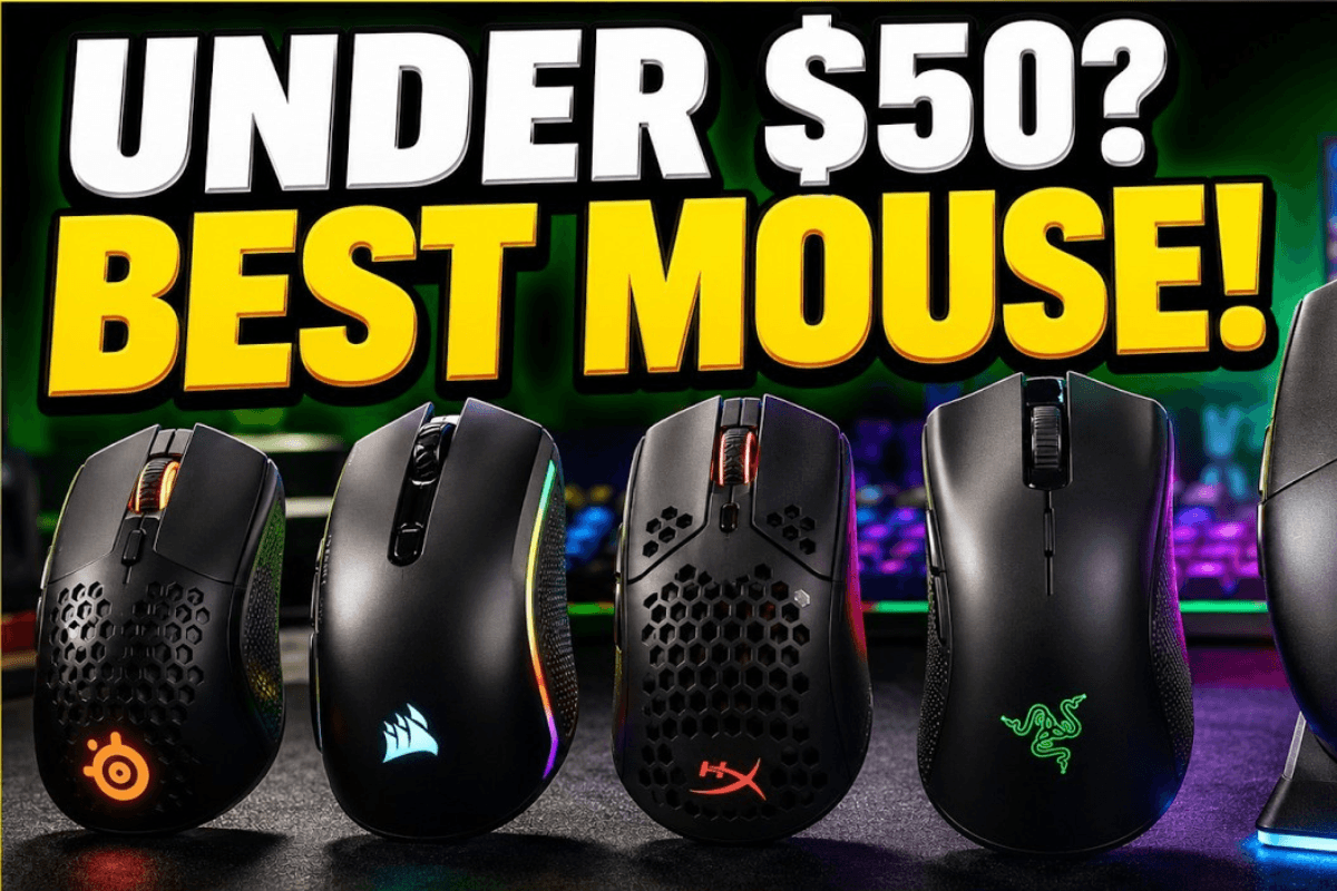 Best Gaming Mice Under $50 in 2026