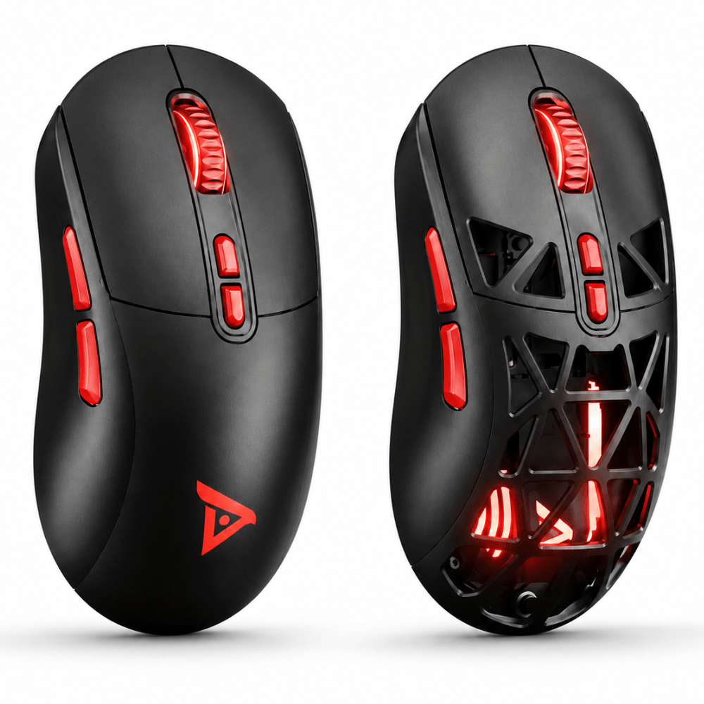 TAIDU TSG809 QianJiSan Skeleton Gaming Mouse with Swappable Shell and Switches