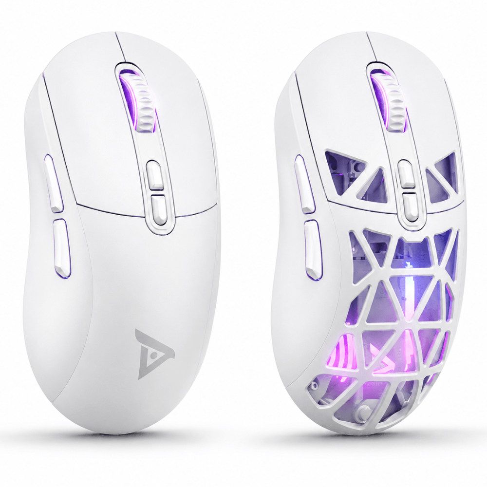 TAIDU TSG809 QianJiSan Skeleton Gaming Mouse with Swappable Shell and Switches