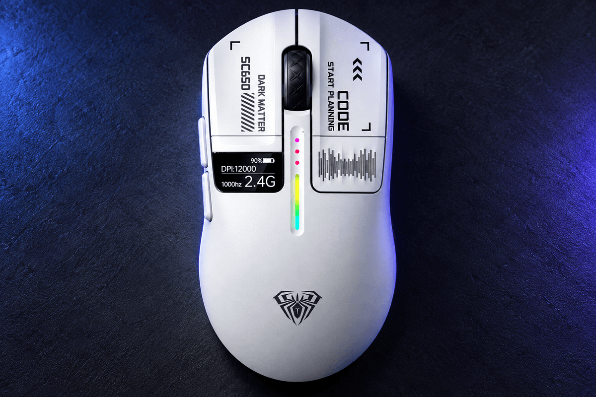 AULA SC650 Review A Gaming Mouse with a Useful Status Screen