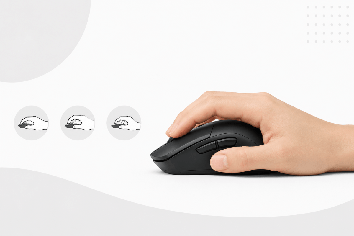 How to Choose a Gaming Mouse for Your Hand Size and Grip Style - Gameperipherals