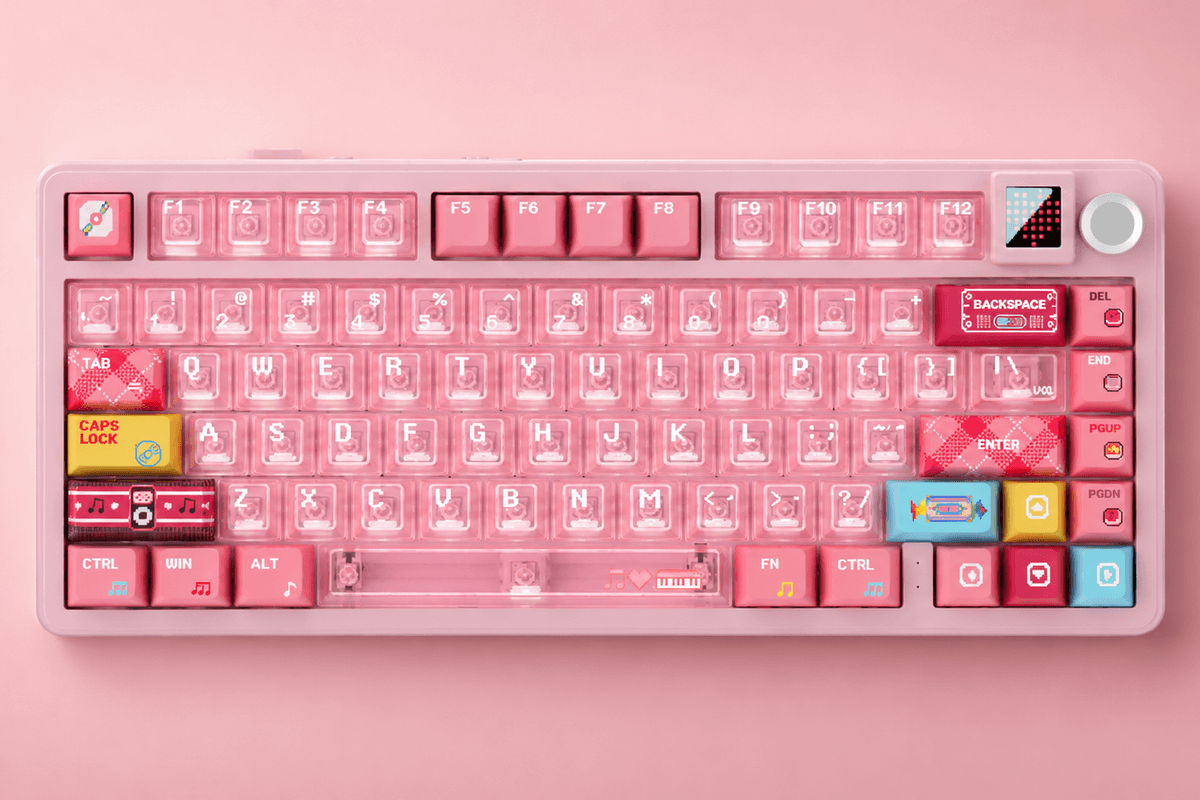 XINMENG-S75PRO-wireless-keyboard-with-pixel-display