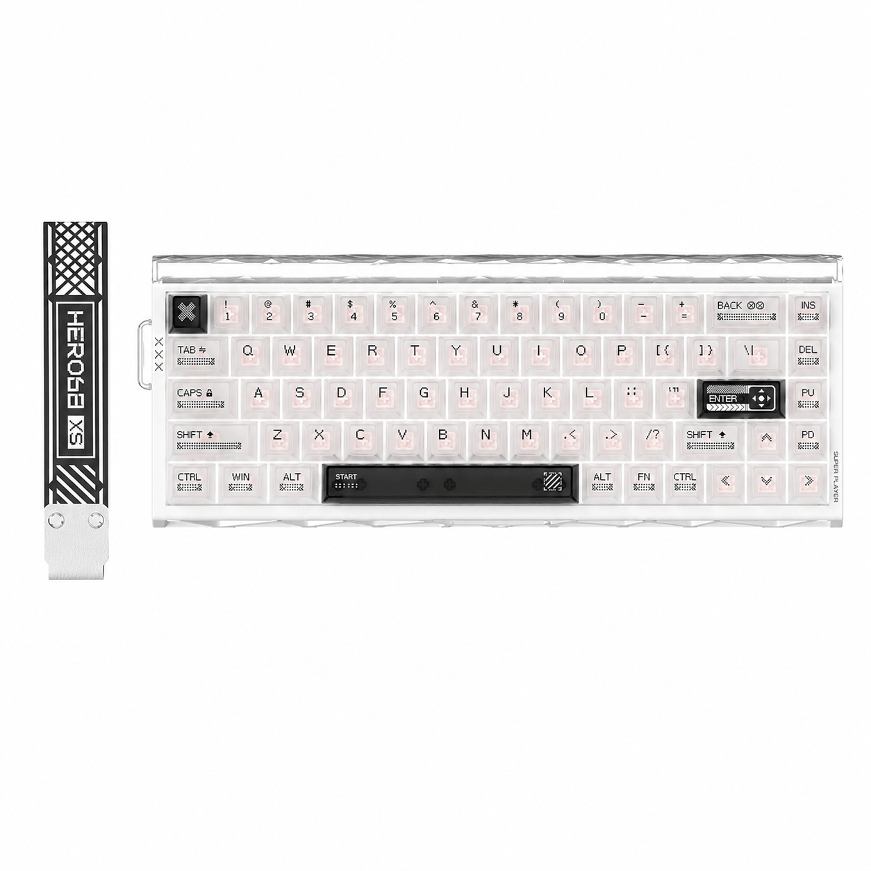 AULA HERO 68XS Wireless Magnetic Switch Keyboard - Gameperipherals