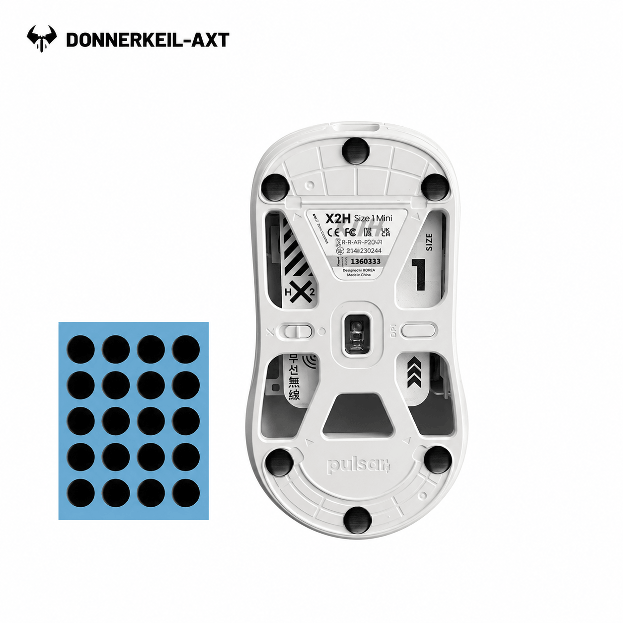 DONNERKEIL-AXT Universal PTFE Dot Mouse Skates