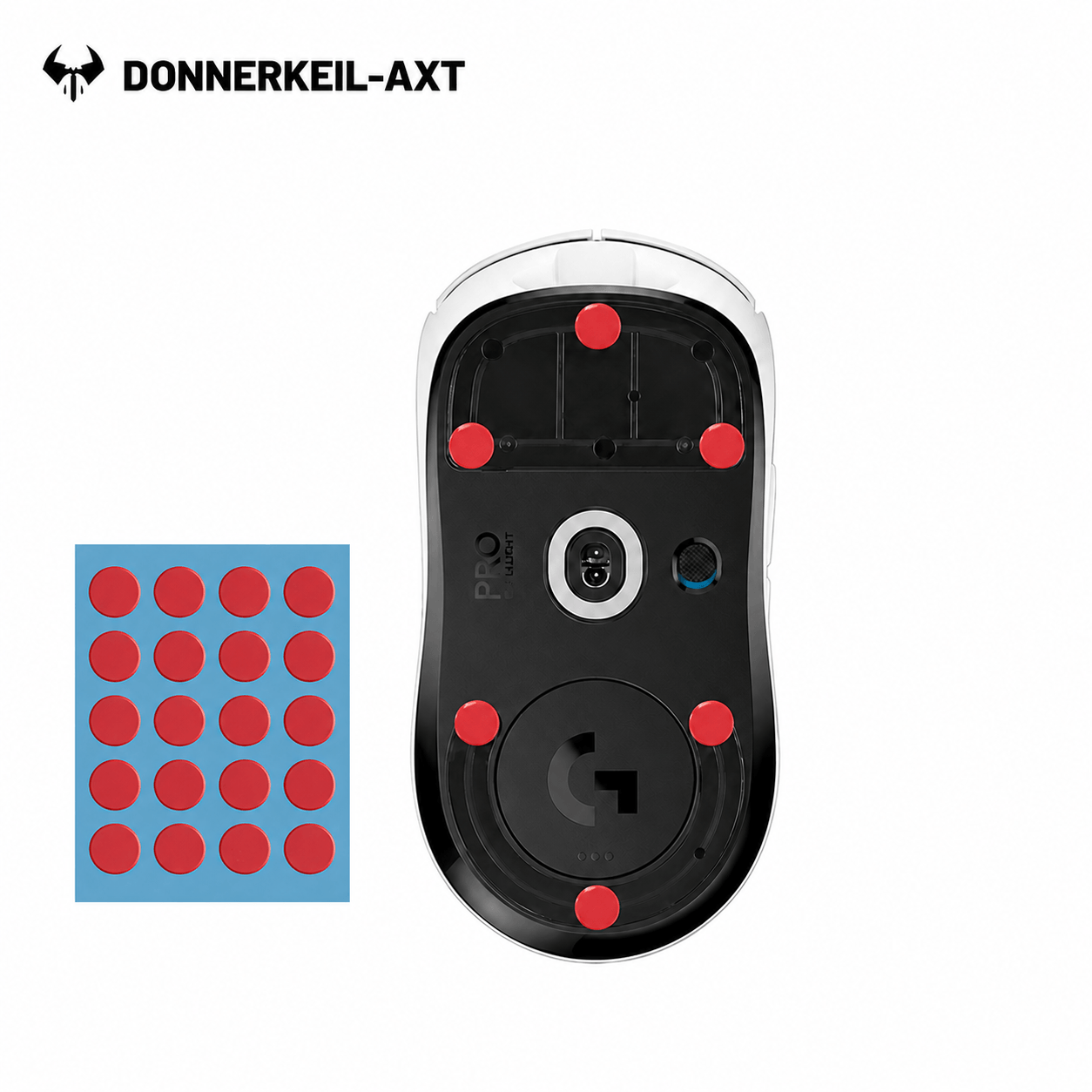 DONNERKEIL-AXT Universal PTFE Dot Mouse Skates