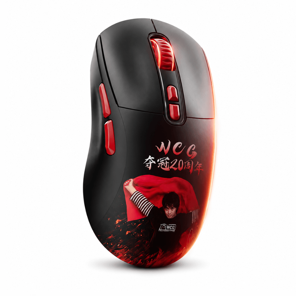 TAIDU TSG809 QianJiSan Skeleton Gaming Mouse with Swappable Shell and Switches