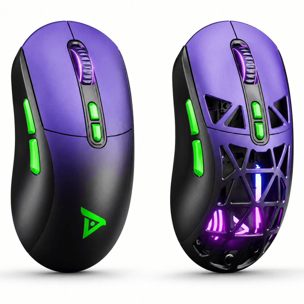 TAIDU TSG809 QianJiSan Skeleton Gaming Mouse with Swappable Shell and Switches